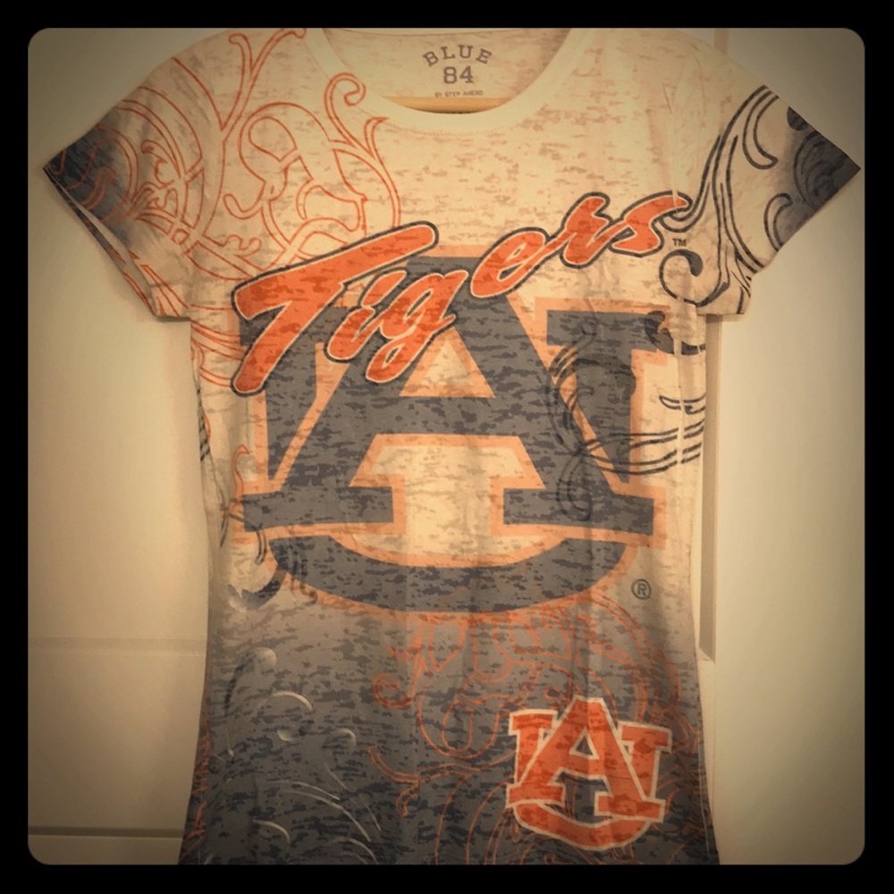 Auburn University Burn Out T-Shirt